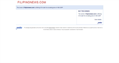 Desktop Screenshot of filipinonews.com
